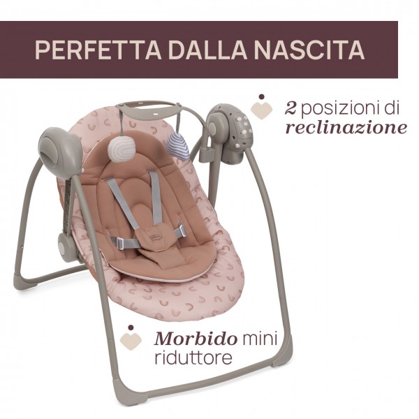 Sdraietta Chicco Swing & Play Terracotta 0m+