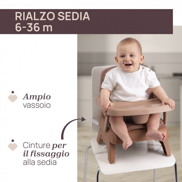 Rialzo Sedia Chicco Bento Terracotta