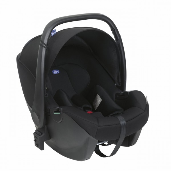 Trio Chicco One4Ever Light Silverleaf con Seggiolino Auto Kory Black