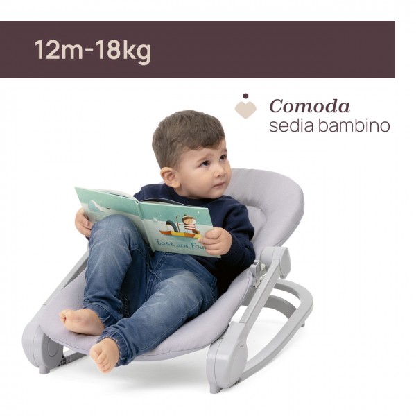 Sdraietta Chicco Magia Coal 0m+