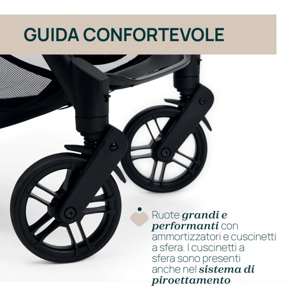 Passeggino Chicco Goody XPlus Sage chiusura automatica Portata 22 kg