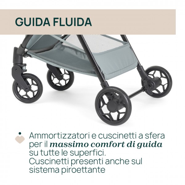 Passeggino Chicco Taormina Sage 0m+ Portata 22 Kg