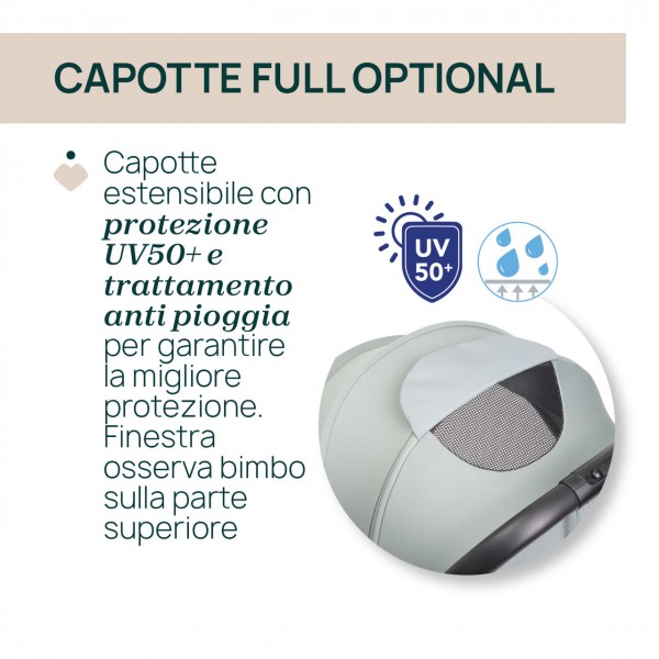 Passeggino Chicco Taormina Sage 0m+ Portata 22 Kg