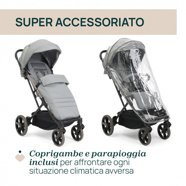 Passeggino Chicco Dolomiti Pebble Portata 22 Kg