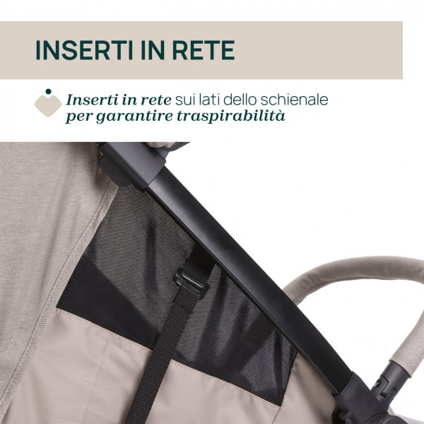 Chicco AERO-WE 2 Passeggino Aereo con Borsa da Viaggio Ebony