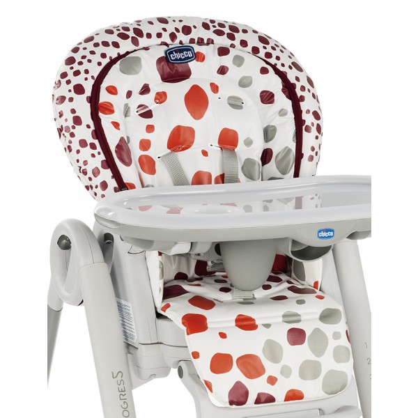 Fodera Seggiolone Chicco Polly Progres 5 Cherry