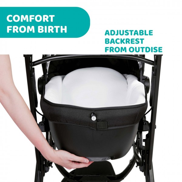Navicella Chicco ACTIV3 Ebony 0m+