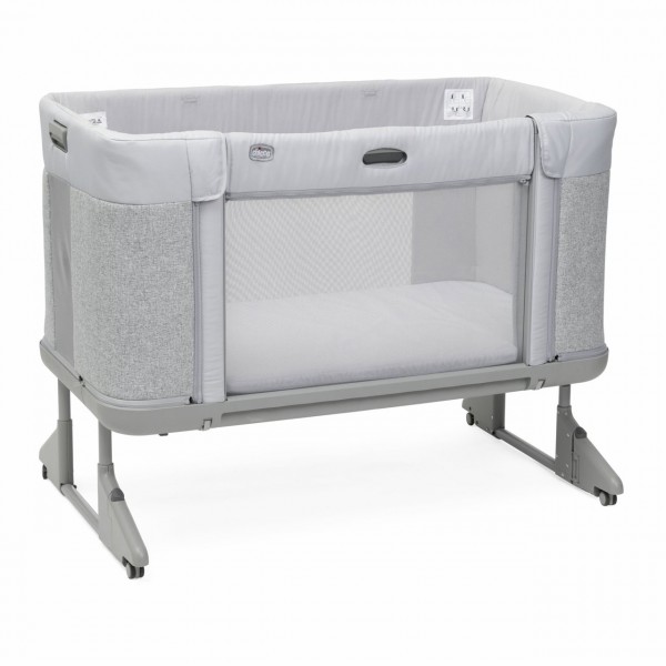Lettino Co-Sleeping Chicco Next2Me Forever Ash Grey Cross Collection
