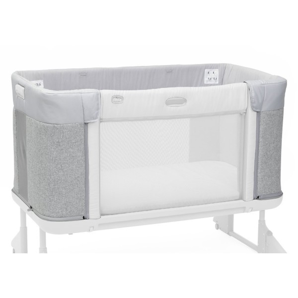 Rivestimento Tessile per Culla Chicco Next2Me Forever Ash Grey