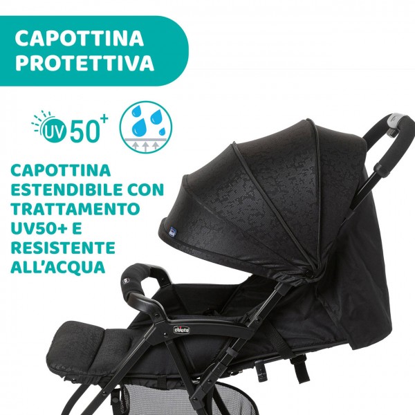 Passeggino Chicco Ohlala 3 Jet Black