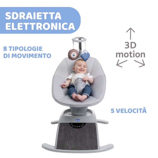 Sdraietta Chicco Comfy Wave Silverspring