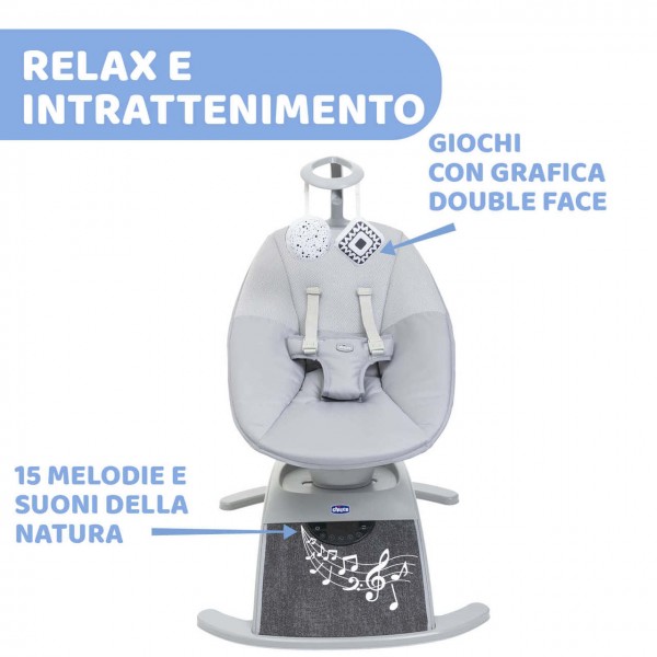 Sdraietta Chicco Comfy Wave Silverspring