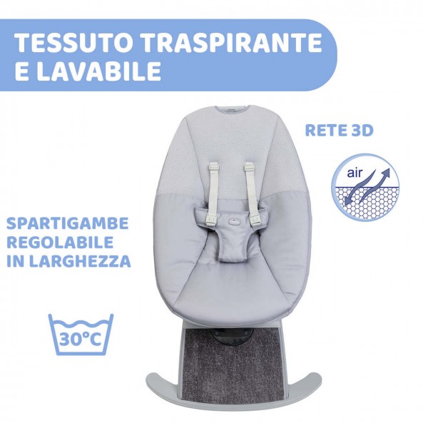 Sdraietta Chicco Comfy Wave Silverspring