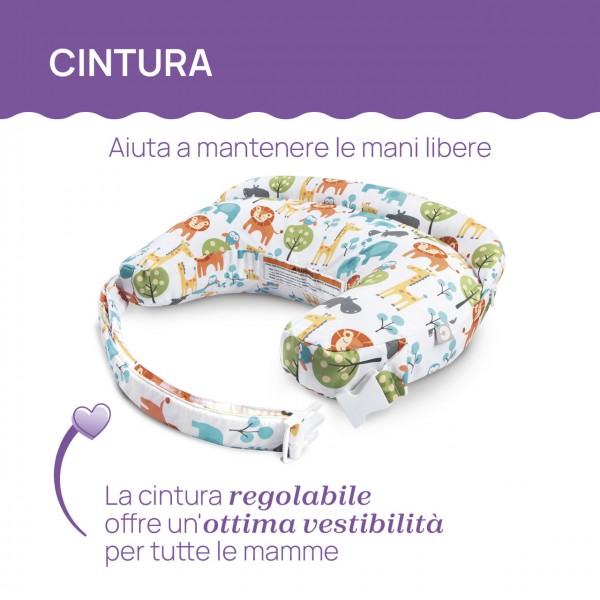 Cuscino Allattamento Chicco Boppy Deluxe Clouds
