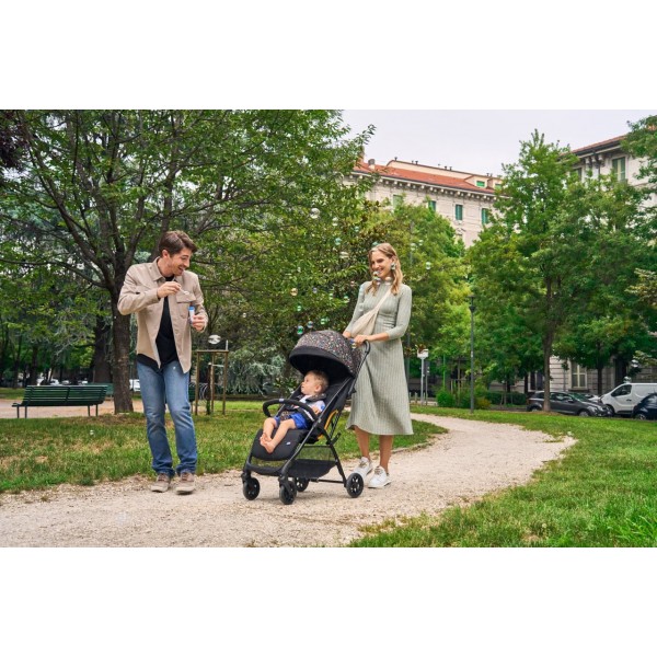 Passeggino Chicco Glee Sandshell Portata 22 Kg Chjusura Automatica + Parapioggia
