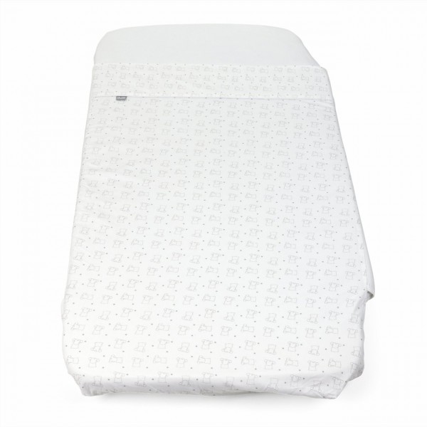 Set Lenzuola Superiore e Inferiore con Angoli Chicco Next 2 Me Forever Bear 2pz