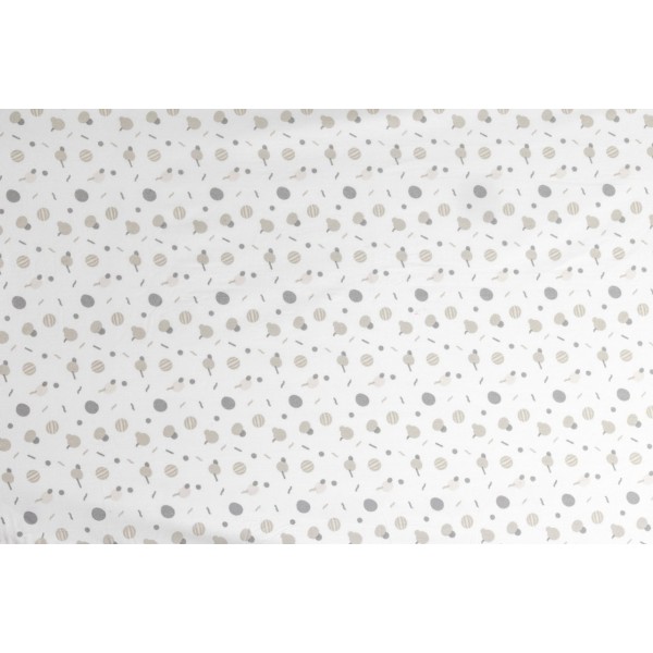 Set Lenzuola Chicco in Cotone per Next2Me Forever - 2pz e federa Confetti