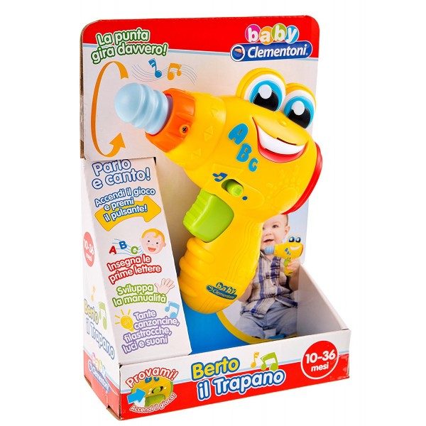 Gioco Parlante Clementoni Berto il Trapano