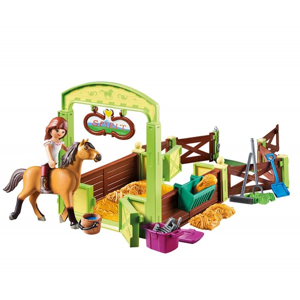 Lucky e la Stalla Di Spirit Playmobil