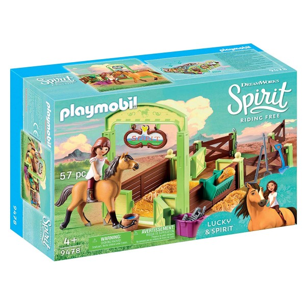 Lucky e la Stalla Di Spirit Playmobil