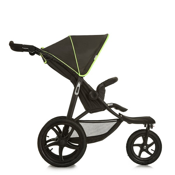 Passeggino a Tre Ruote Hauck Runner Black Neon Yellow