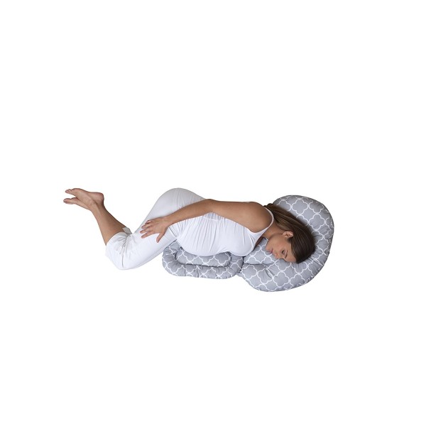Cuscino Gravidanza Boppy Total Body 3 in 1 Glacier 