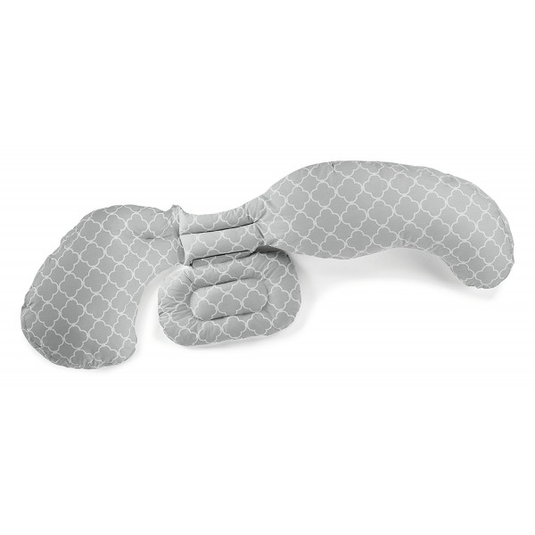 Cuscino Gravidanza Boppy Total Body 3 in 1 Glacier 