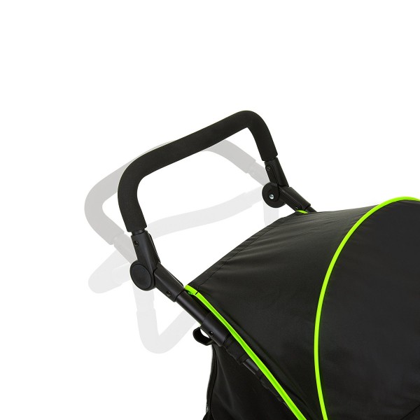 Passeggino a Tre Ruote Hauck Runner Black Neon Yellow