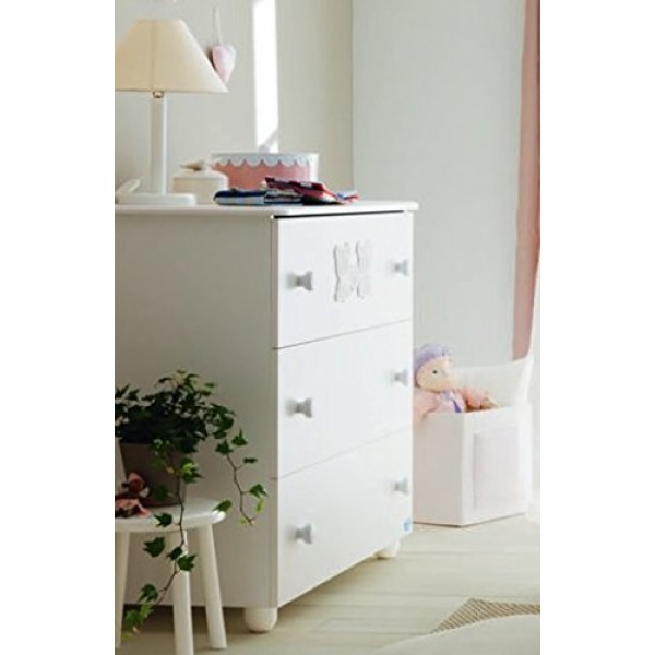 Comò Smart Maison Bebe Bianco/Beige