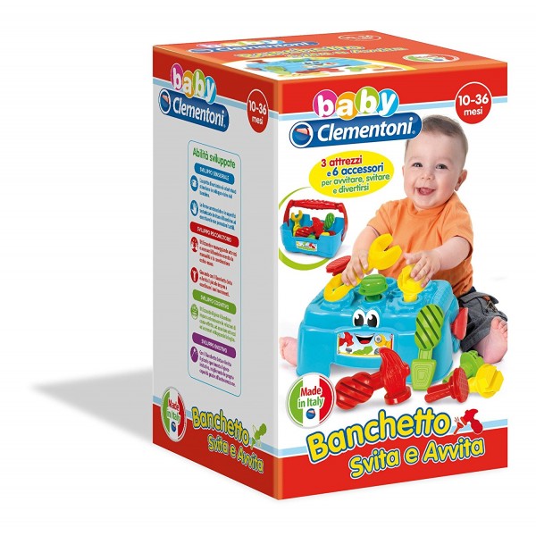 Gioco Banchetto Clementoni Svita e Avvita
