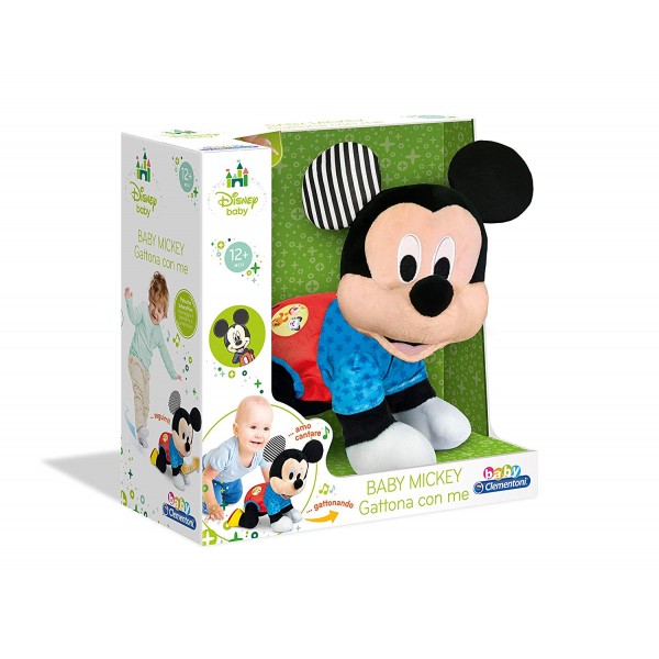  Gioco Clementoni Disney Mickey Gattona Con Me 