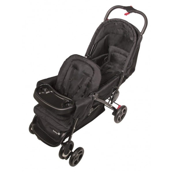 Passeggino Gemellare Safety 1st Duodeal Full Black