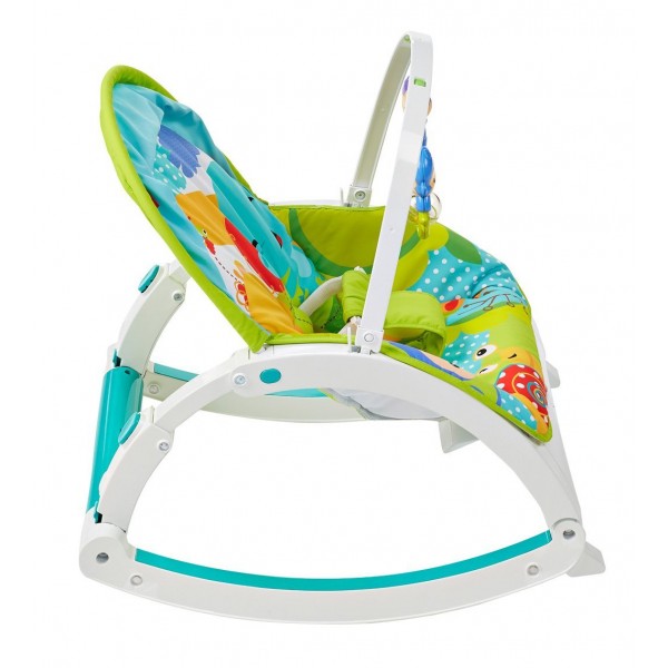 Sdraietta Dondolo Fisher Price Cuccioli della Natura 