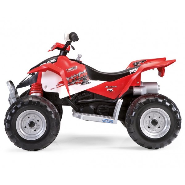 Quad Elettrico Peg Perego Polaris Outlaw Rosso