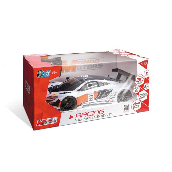 Macchinina Radiocomandata Mondo Mclaren 650S GT3