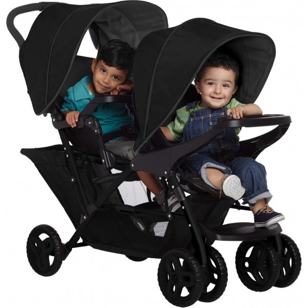 Passeggino Gemellare Graco Stadium Black Grey