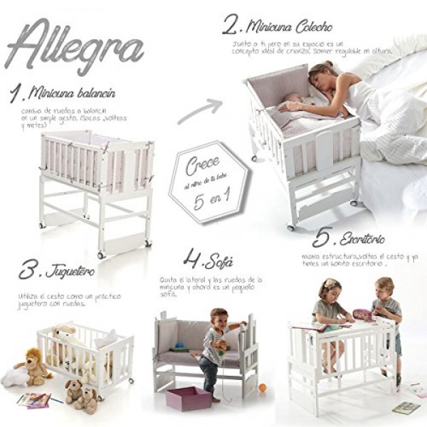 Minicuna Colecho Allegra: Grigio