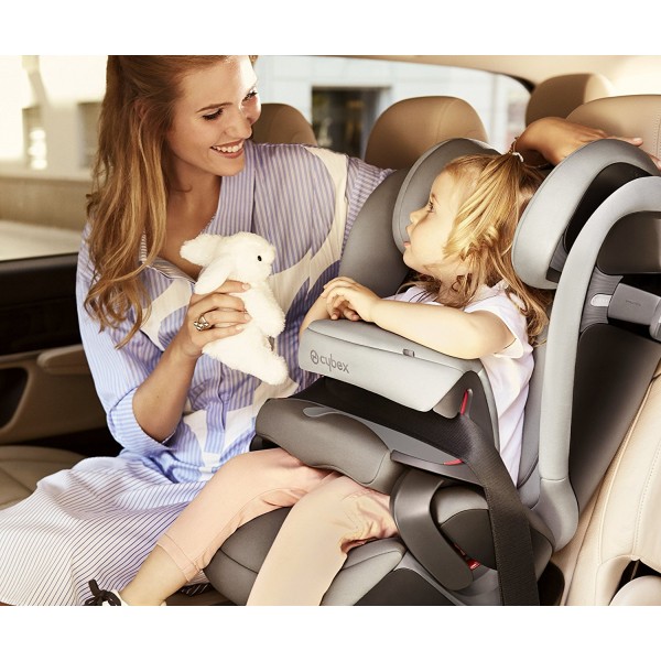 Seggiolino Auto Cybex Pallas S-fix Pepper Black / Dark Grey