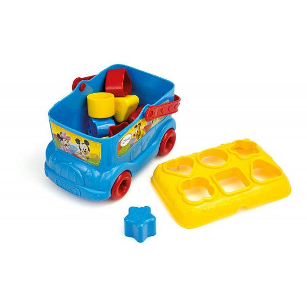 Bus Inserimento Forme Clementoni Disney Baby Mickey