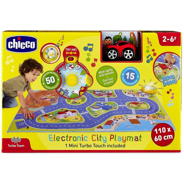 Gioco Chicco Tappeto Elettronico Della Citta'