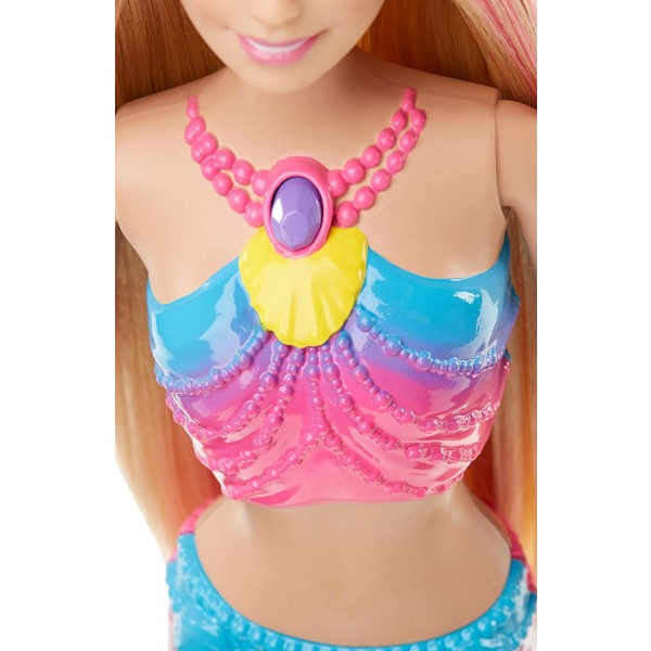 Barbie Bambola Dreamtopia Sirena Dell'Arcobaleno 