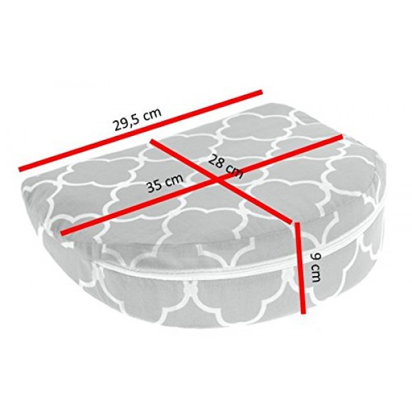 Cuscino Gravidanza Boppy Wedge Grigio Glacier