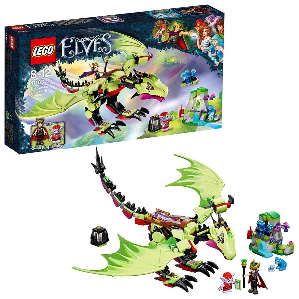 Costruzioni Lego Elves Il Drago Malvagio del Re Goblin