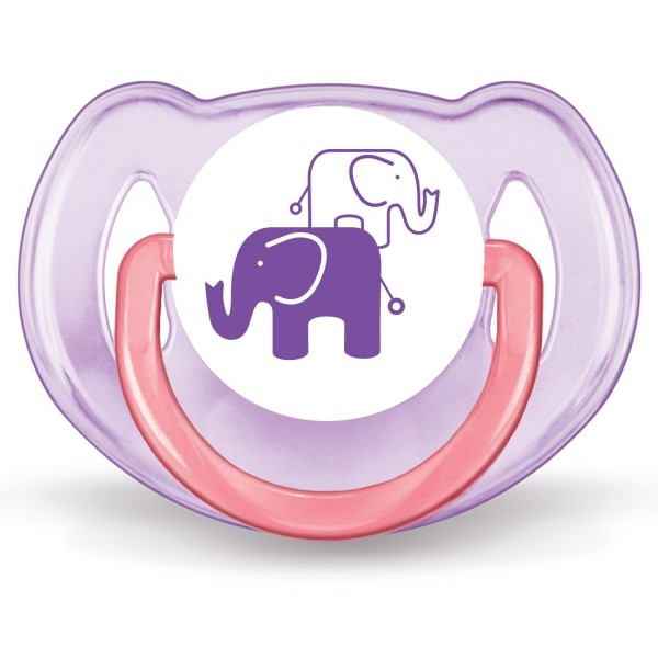 Set Regalo Avent Biberon + 2 Succhietti + Clip Elefantino Bambina