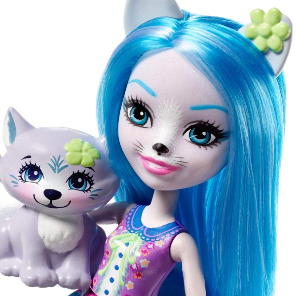 Bambola Mattel Enchantimals Winsley il Lupo e Trooper
