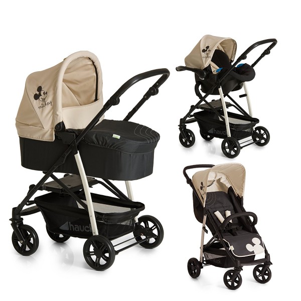 Hauck Rapid 4 Plus Trio Set Con Multiaccessori Mickey Charcoal