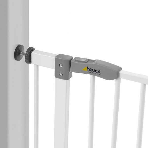 Hauck Open N Stop Cancelletto Di Sicurezza In Metallo Bianco da 74 a 81,5 cm
