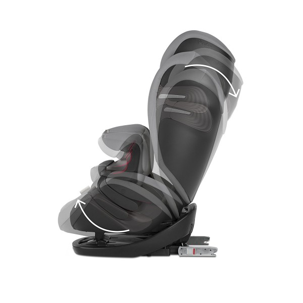 Seggiolino Auto Cybex Pallas S-fix Pepper Black / Dark Grey