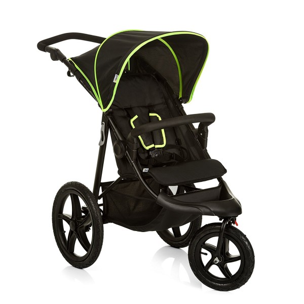 Passeggino a Tre Ruote Hauck Runner Black Neon Yellow