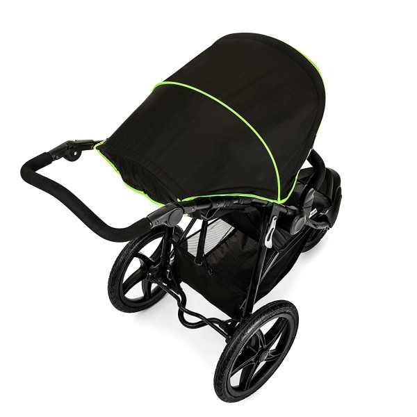 Passeggino a Tre Ruote Hauck Runner Black Neon Yellow